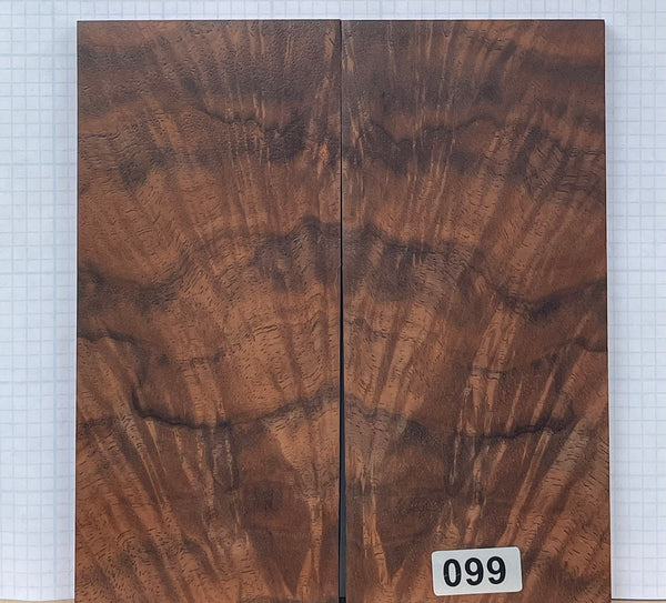 Figured American Black Walnut Custom scales #099
