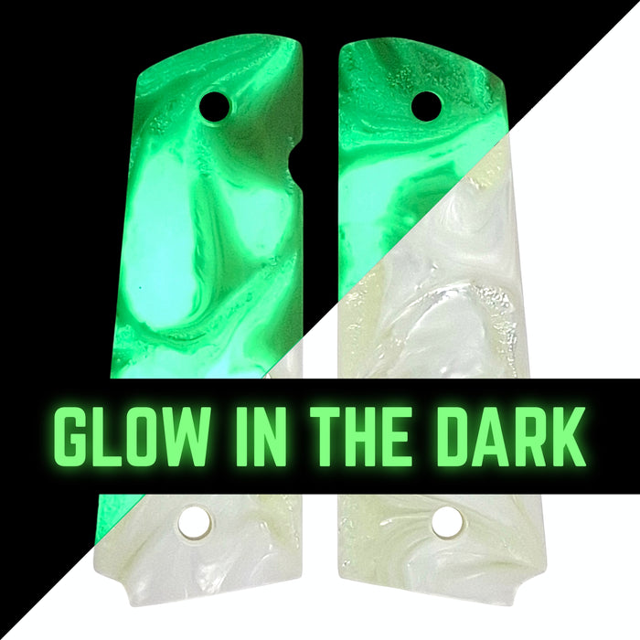 Avalanche Glow Pearl 1911 Grips (Full Size)