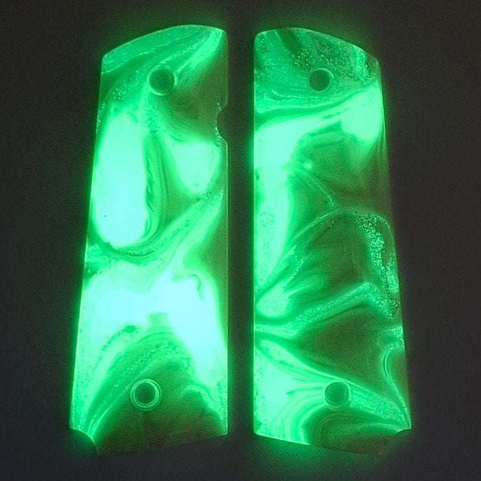 Avalanche Glow Pearl 1911 Grips (Full Size)