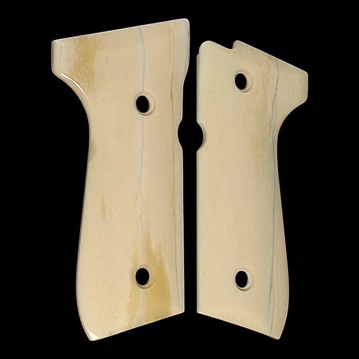Genuine Giraffe Bone Beretta 92fs Grips #3