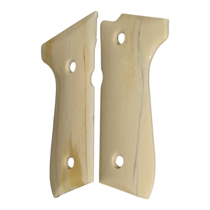 Genuine Giraffe Bone Beretta 92fs Grips #3