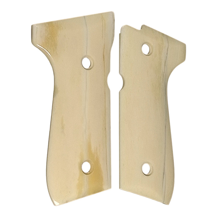Genuine Giraffe Bone Beretta 92fs Grips #3