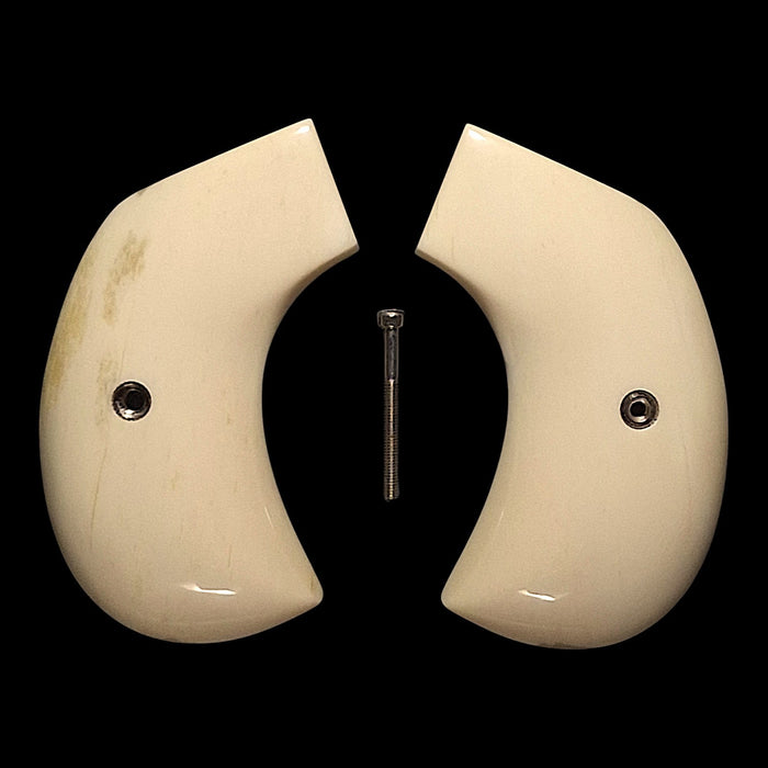 Genuine Giraffe Bone Ruger Vaquero Birdshead Grips