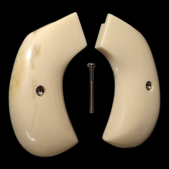 Genuine Giraffe Bone Ruger Vaquero Birdshead Grips