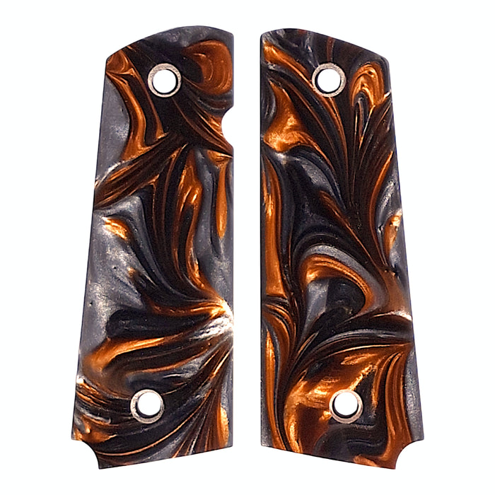 Black Billon Pearl 1911 Grips (Full Size)