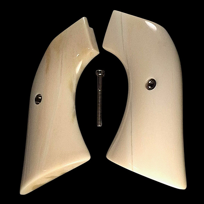 Genuine Giraffe Bone Ruger Vaquero/Blackhawk/Wrangler Grips