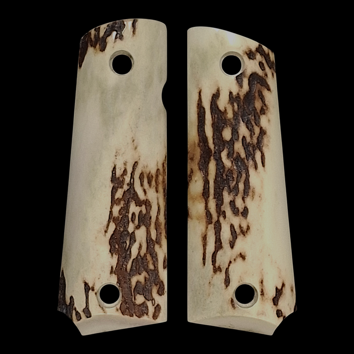 Thick Stag Grips Compatible/Replacement for Browning 1911-22 1911-380 #1