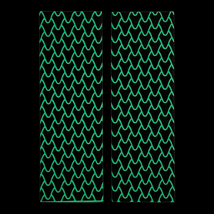 Glow in the Dark Dragon Scale Patterned Pearl Scale Sets