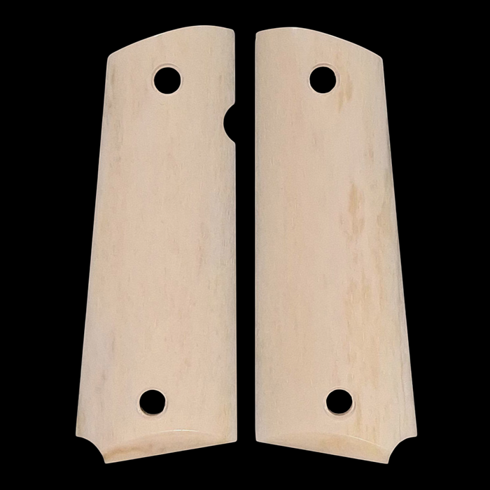 Giraffe Bone Full Size 1911 Grips #1