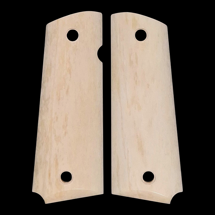 Giraffe Bone Full Size 1911 Grips #4