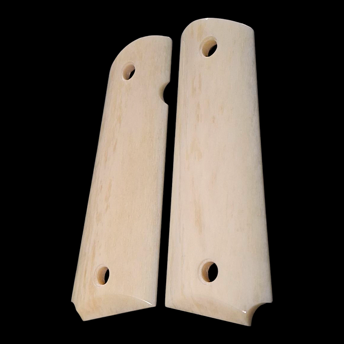Giraffe Bone Full Size 1911 Grips #4