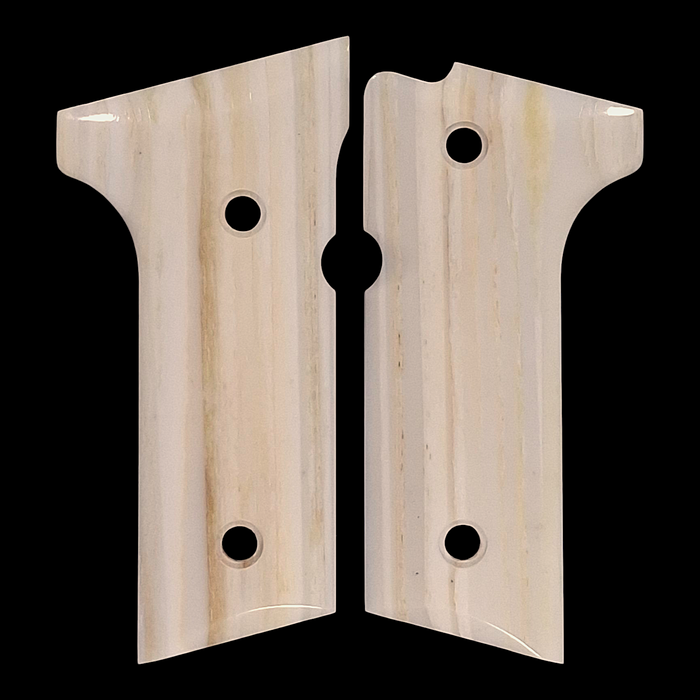 Giraffe Bone Composite Beretta 92x Grips