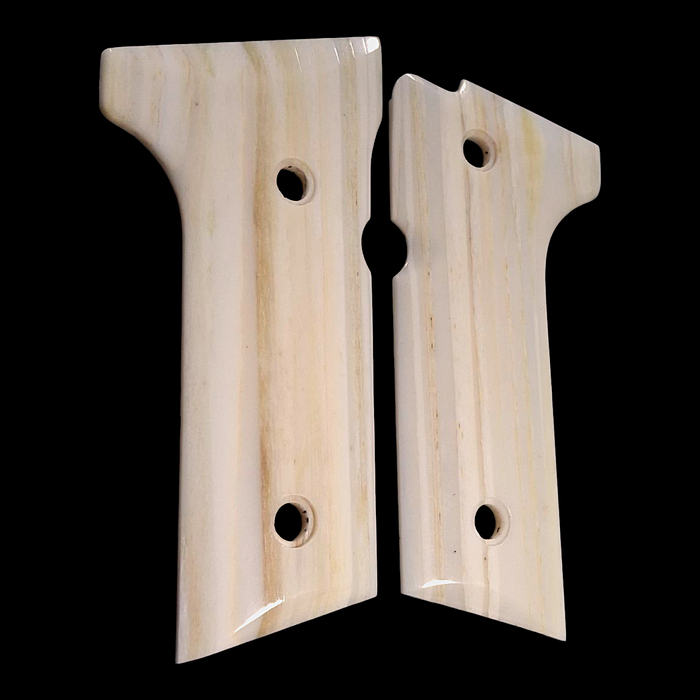 Giraffe Bone Composite Beretta 92x Grips