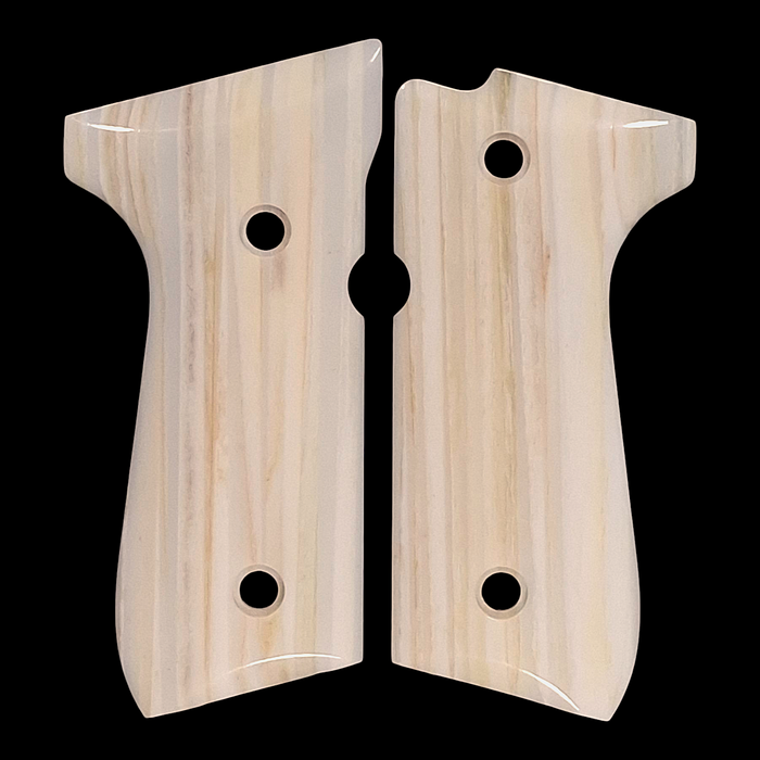 Giraffe Bone Composite Beretta 92fs Grips