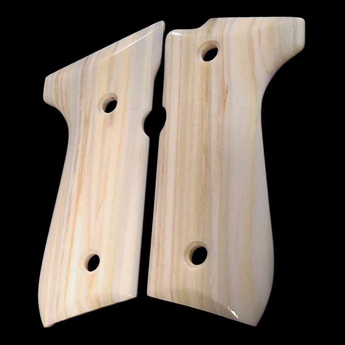 Giraffe Bone Composite Beretta 92fs Grips