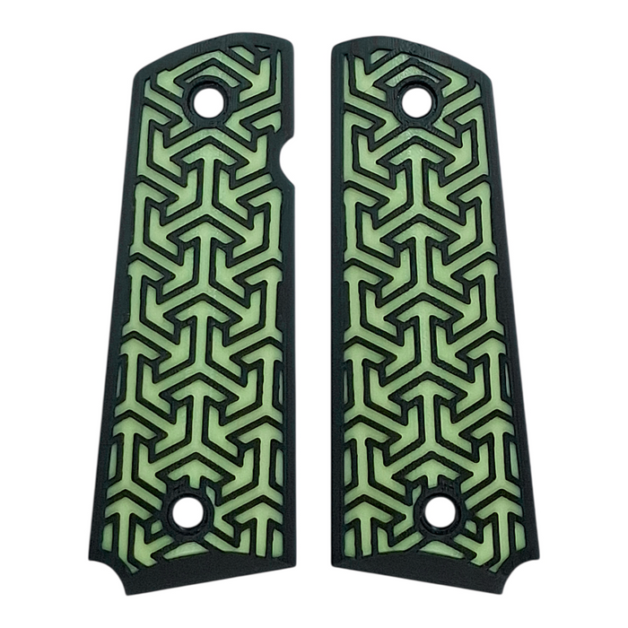 Glow in the Dark Tritessel Printed 1911 Grips (Full Size)