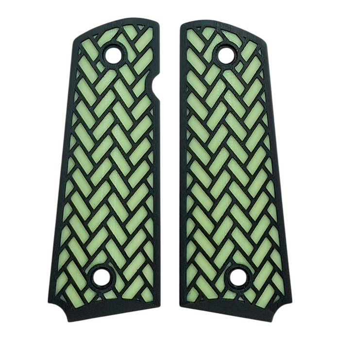 Glow in the Dark Weave Printed 1911 Grips (Full Size)