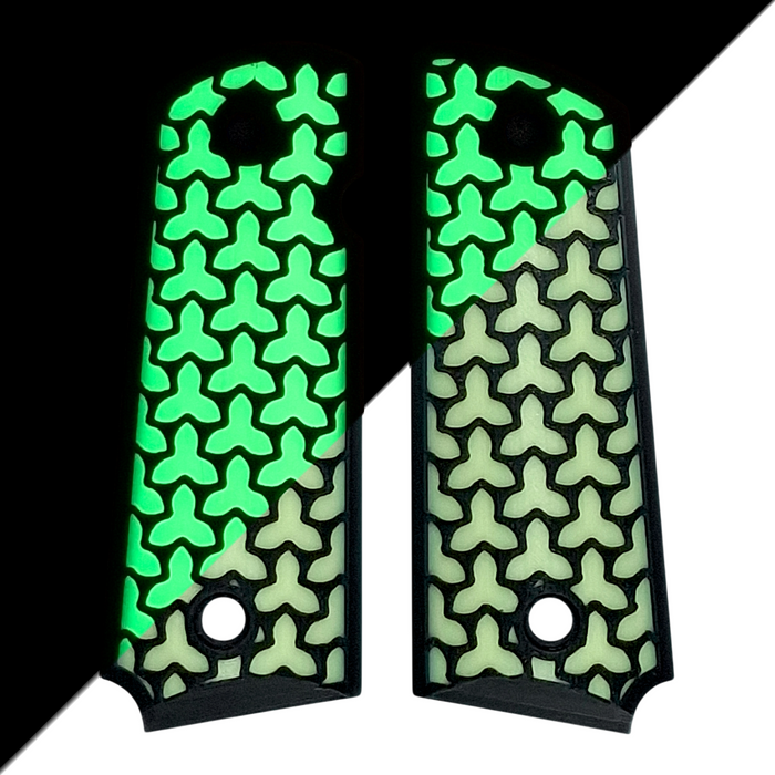 Glow in the Dark Fusion Printed 1911 Grips (Compact)