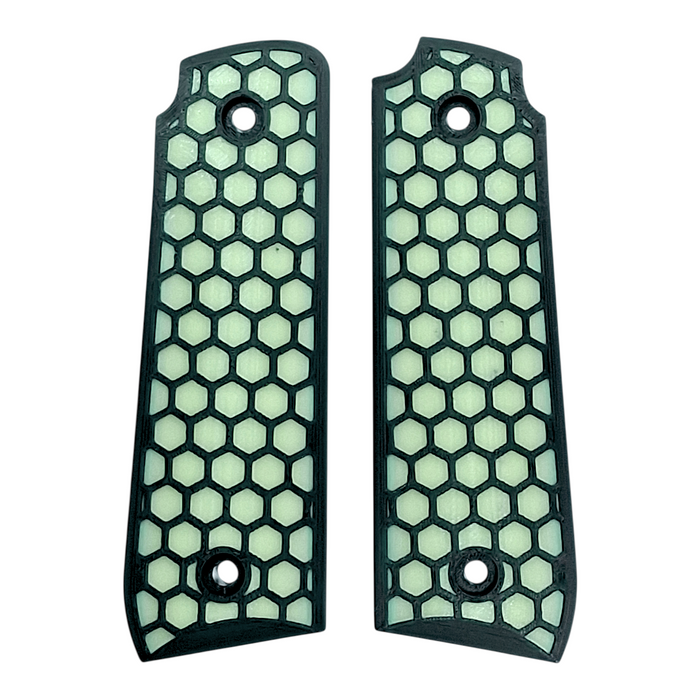 Glow in the Dark Honeycomb Printed Ruger Mark IV 22/45 Grips
