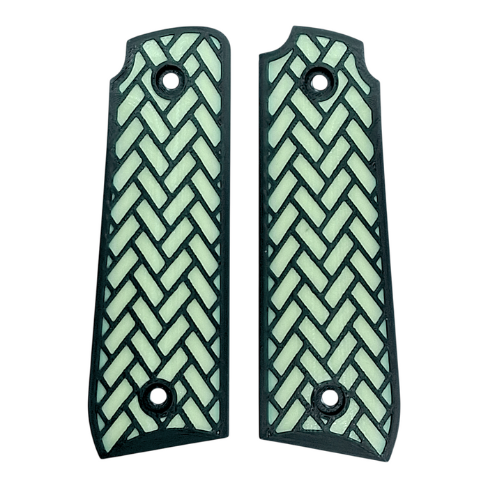 Glow in the Dark Weave Printed Ruger Mark IV 22/45 Grips