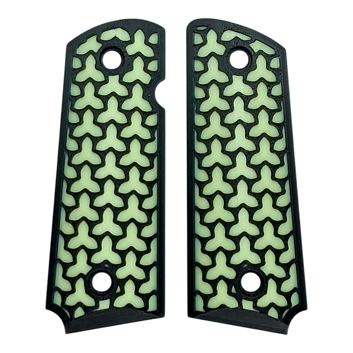 Glow in the Dark Fusion Printed 1911 Grips (Compact)