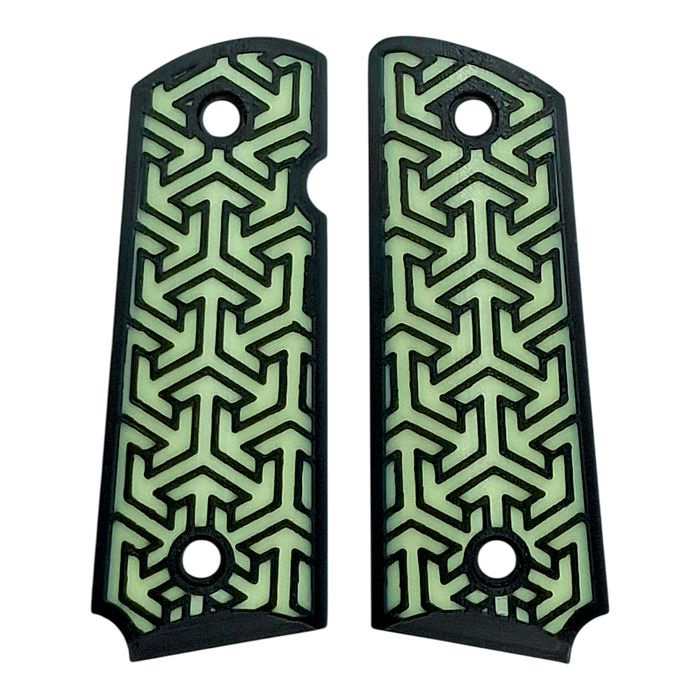 Glow in the Dark Tritessel Printed 1911 Grips (Compact)