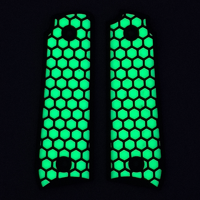 Glow in the Dark Honeycomb Printed Ruger Mark IV 22/45 Grips