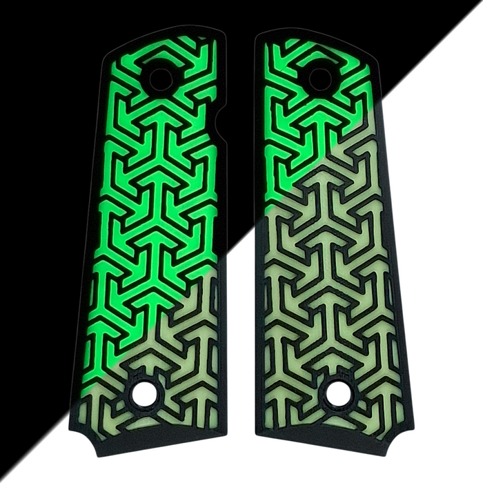 Glow in the Dark Tritessel Printed 1911 Grips (Full Size)