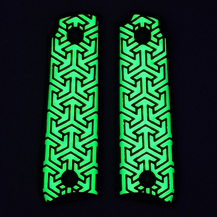 Glow in the Dark Tritessel Printed Ruger Mark IV 22/45 Grips