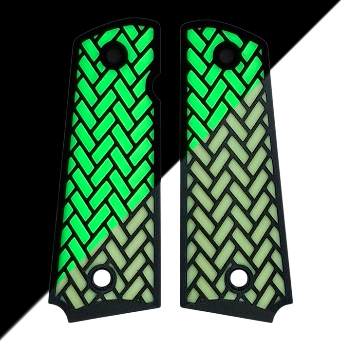 Glow in the Dark Weave Printed 1911 Grips (Full Size)