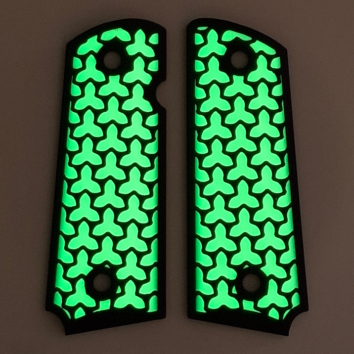 Glow in the Dark Fusion Printed 1911 Grips (Compact)