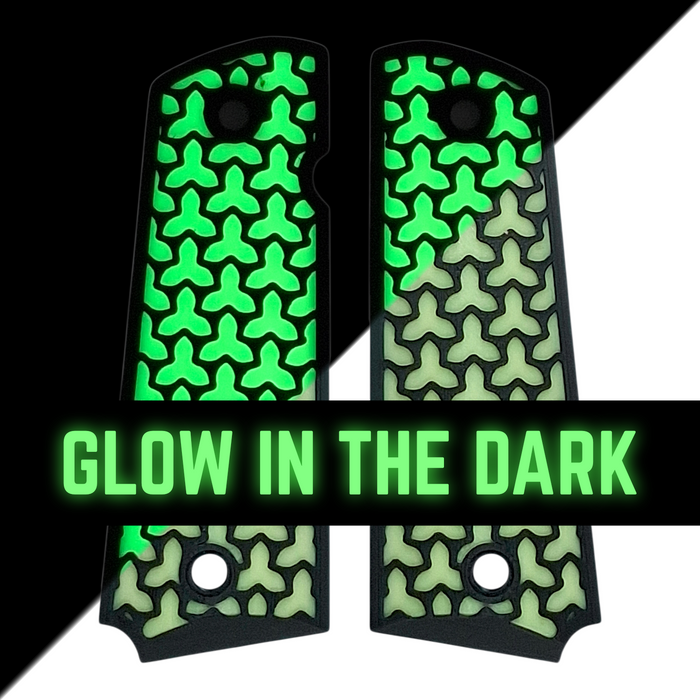 Glow in the Dark Fusion Printed 1911 Grips (Full Size)