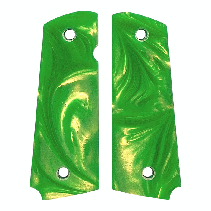 Green Pearl 1911 Grips (Full Size) X