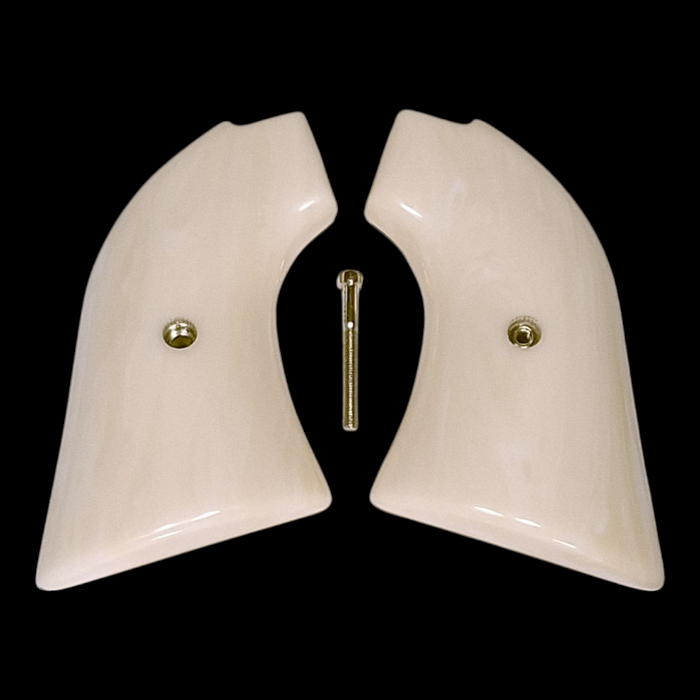Faux Ivory Heritage Rough Rider Grips