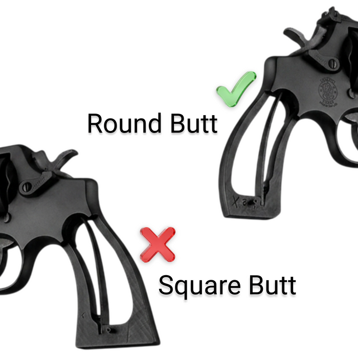 Finished Walnut Smith & Wesson J-Frame Grips