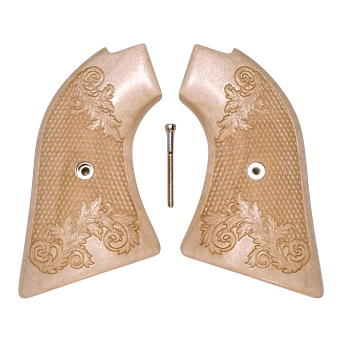Maple Floral Checkered Heritage Rough Rider Grips