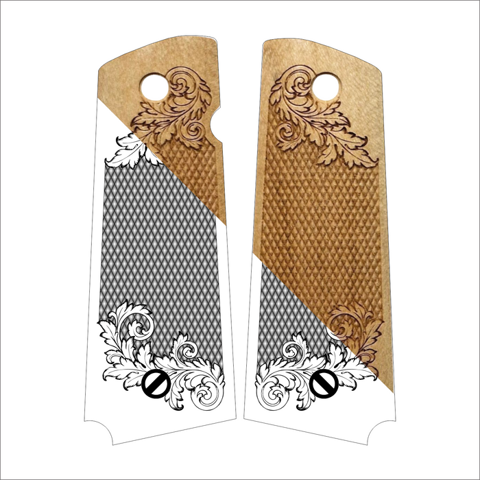 Custom Wood 1911 Grip Designer