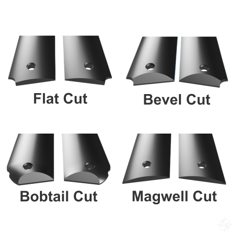 Red Pearl 1911 Grips (Full Size)