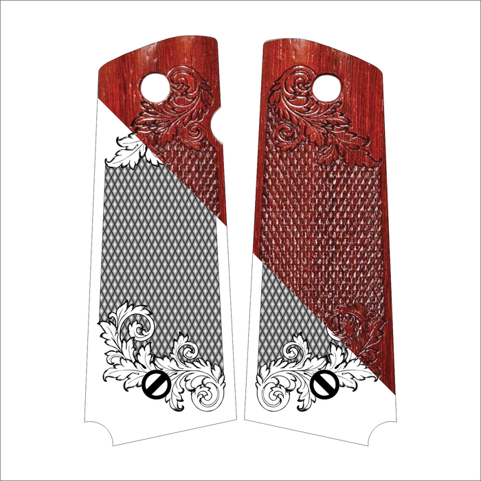 Custom Wood 1911 Grip Designer