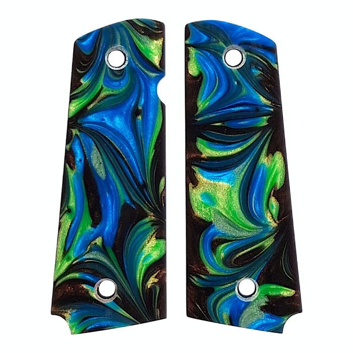 Peacock Pearl 1911 Grips (Full Size) X
