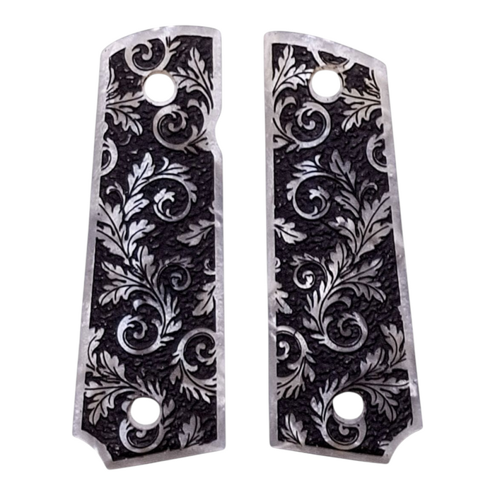 Pearl Floral Grips Compatible/Replacement for Browning 1911-22 1911-380