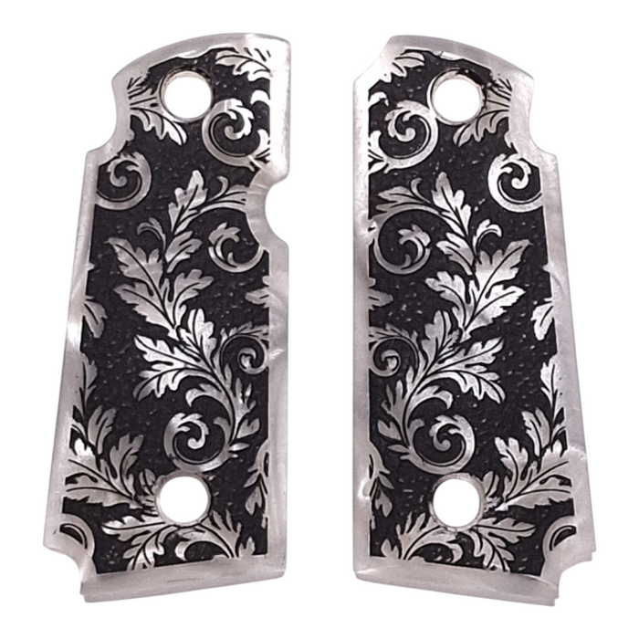 Pearl Floral Scroll Kimber Micro 380 Grips