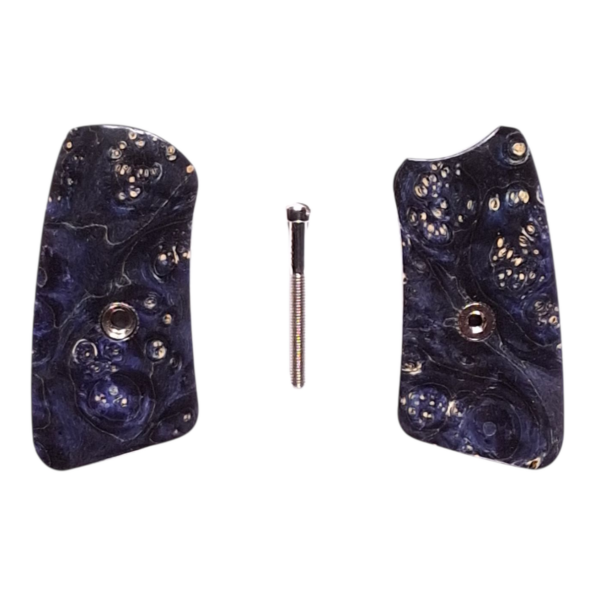 Dyed Box Elder Ruger Sp101 Grip Inserts #3 — LS Grips