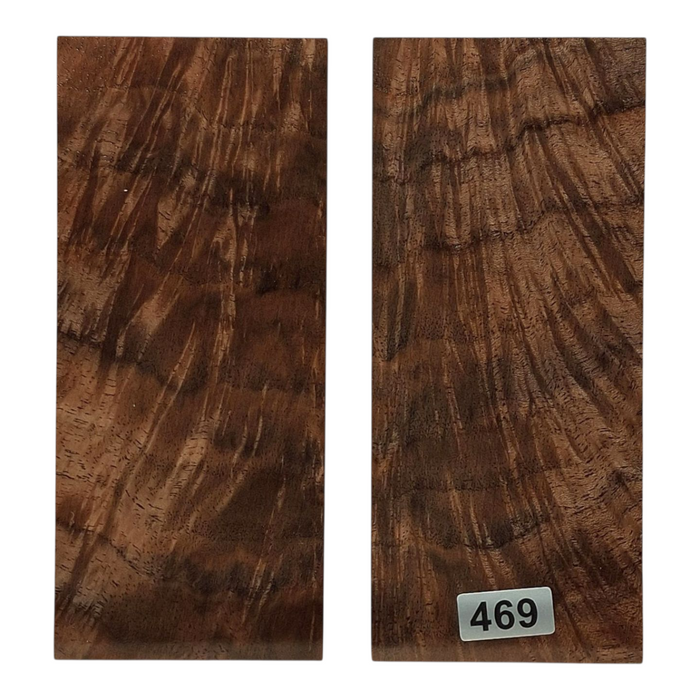 Figured Black Walnut Scales #469
