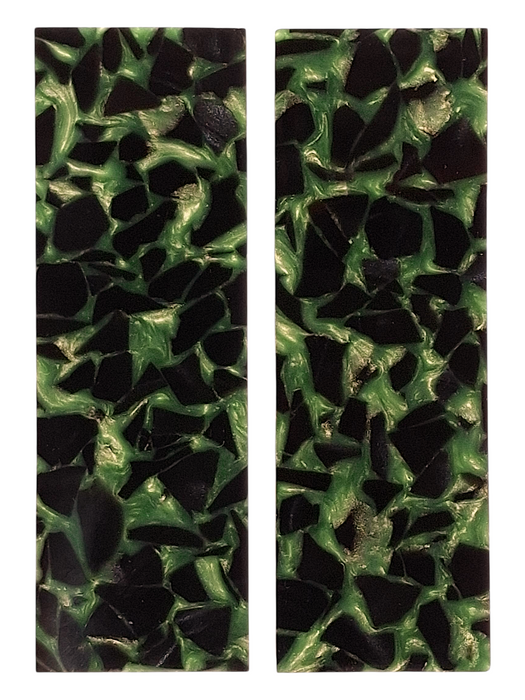 Green & Black Terrazzo Pearl Scale Sets