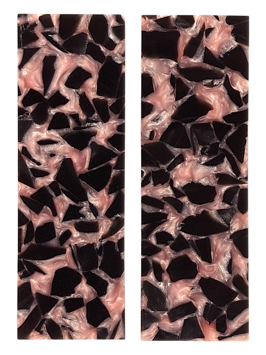 Pink & Black Terrazzo Pearl Scale Sets