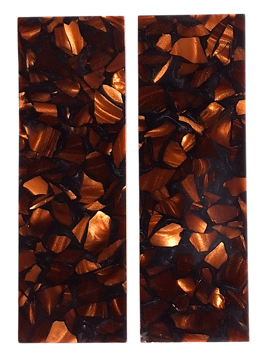 Black & Copper Terrazzo Pearl Scale Sets
