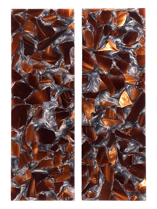 Silver & Copper Terrazzo Pearl Scale Sets