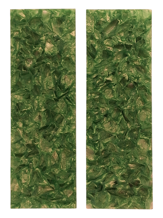 Green & Clear Terrazzo Pearl Scale Sets