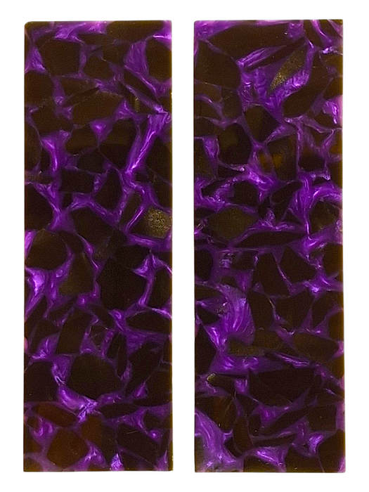Purple & Black Terrazzo Pearl Scale Sets